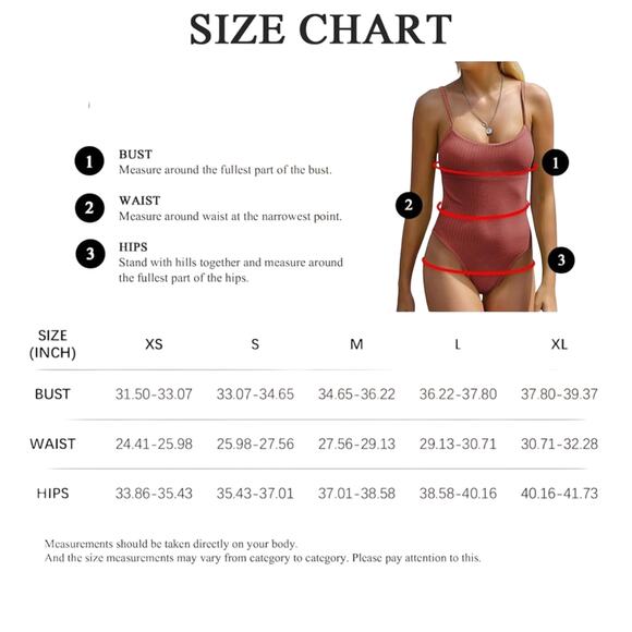 Zaful Light Coffee Clay Ribbed One piece Swimsuit NWT Woman Size Small - Picture 8 of 9